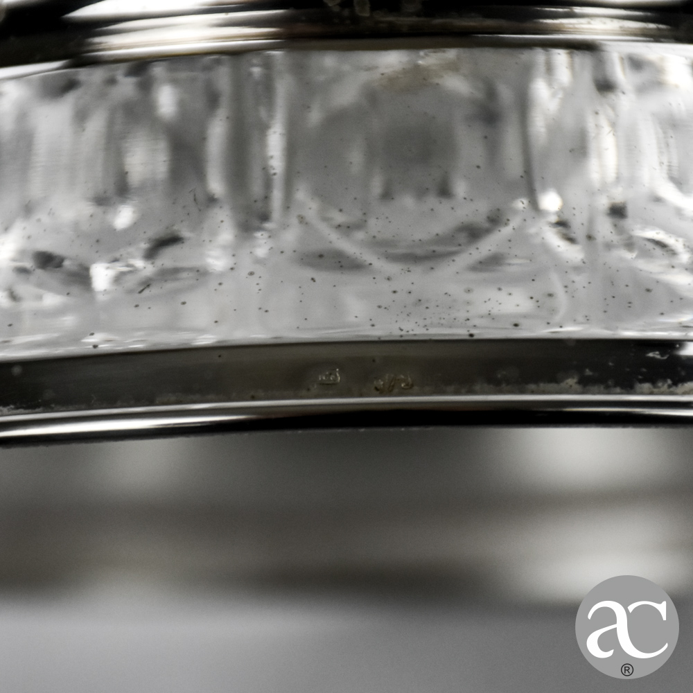 TAÇA EM CRISTAL E PRATA AC3160-10