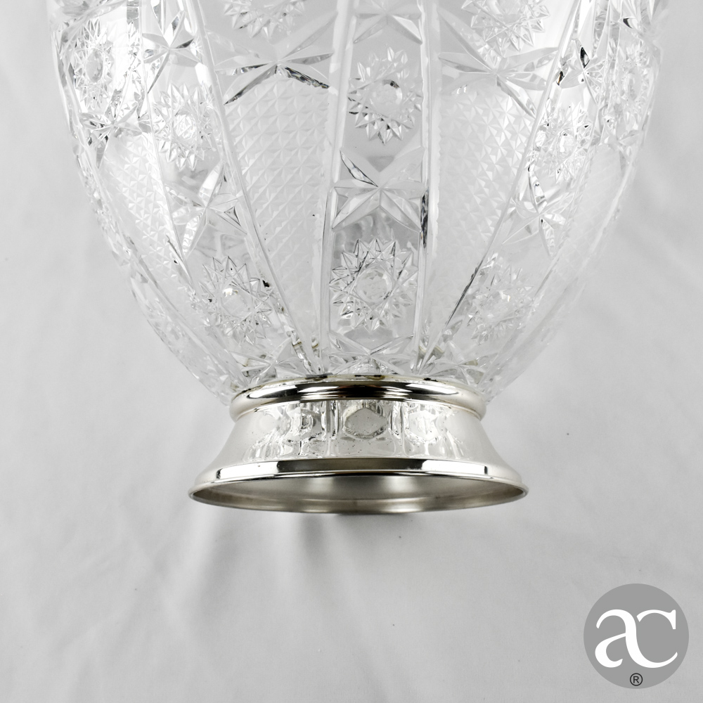 TAÇA EM CRISTAL E PRATA AC3160-5