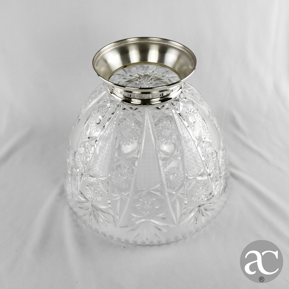 TAÇA EM CRISTAL E PRATA AC3160-8