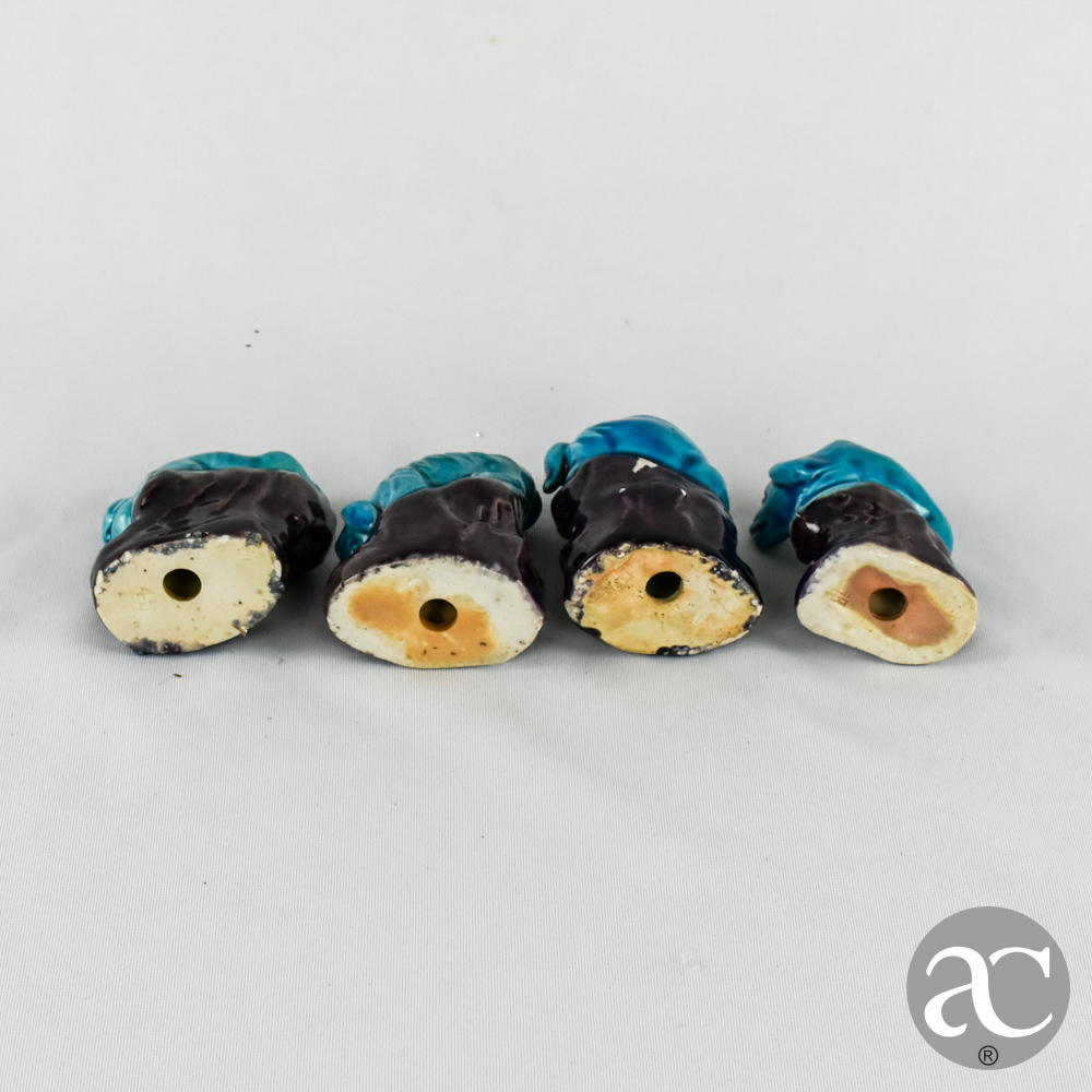 conjunto de figuras azul-turquesa AC3199-3
