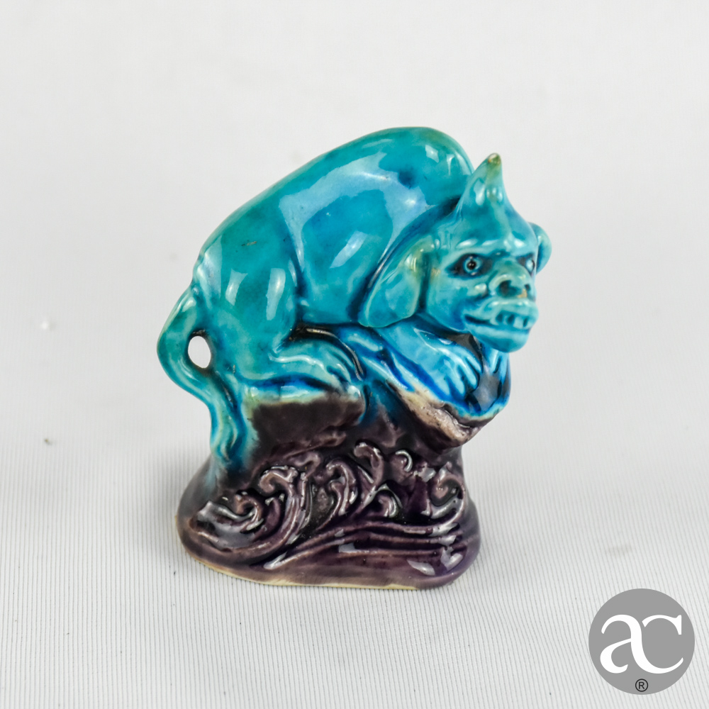conjunto de figuras azul-turquesa AC3199-4