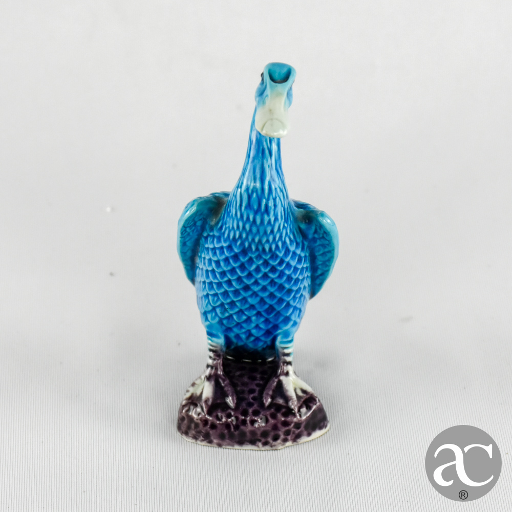 figura de pato azul turquesa AC3195