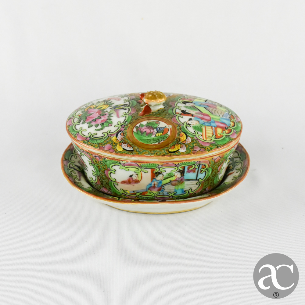 manteigueira porcelana Mandarim AC3204