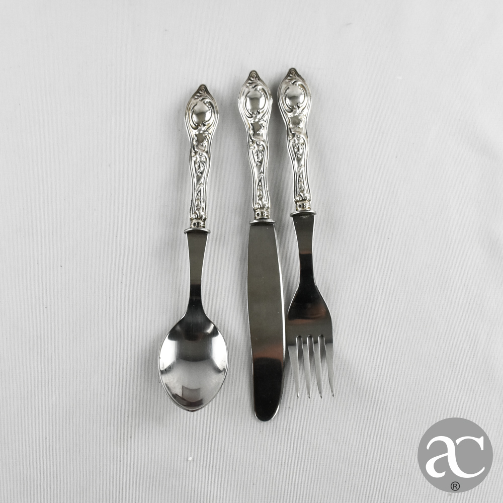 talheres de criança prata AC3229-3