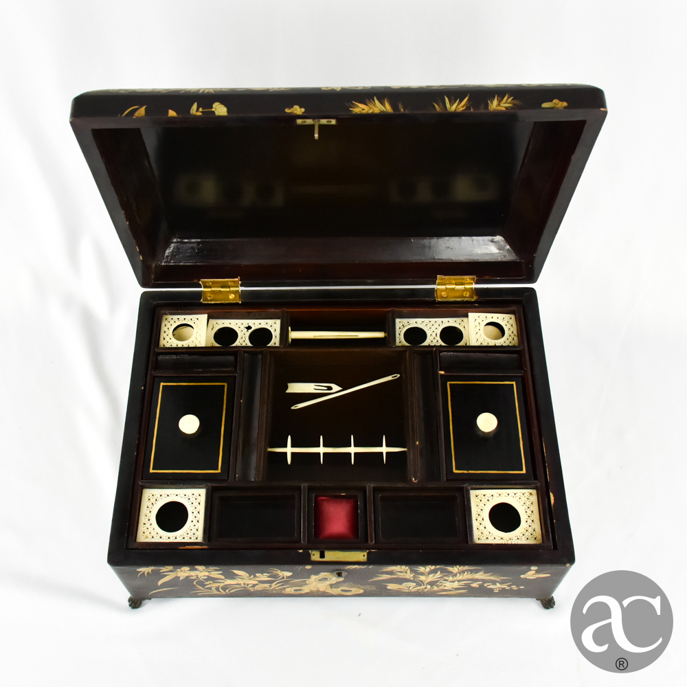 caixa costureira laca chinesa AC3250-10